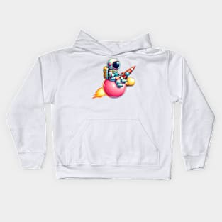 bubble gum Kids Hoodie